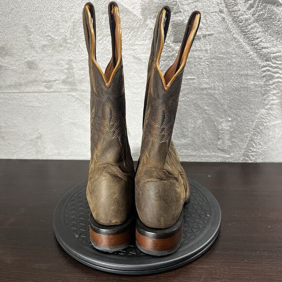 Dan Post Womens Size 6M Alexy DP4572 Western 12" Square Toe Cowgirl Boots - Picture 4 of 10